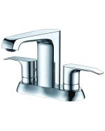 ALFI brand AB1493-PC Polished Chrome Two-Handle 4 Bathroom Faucet