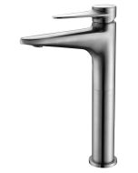 ALFI brand AB1771-BN Brushed Nickel Tall Single Hole Bathroom Faucet