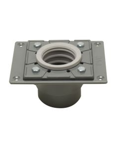 ALFI brand ABDB55 PVC Shower Drain Base with Rubber Fitting
