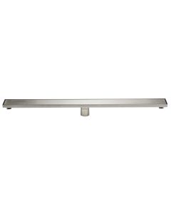 ALFI brand ABLD36B-BSS 36" Modern Stainless Steel Linear Shower Drain with Solid Cover