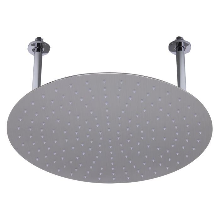 20 inch Large Shower Head Ultra thin Chrome Polished Ceiling Mount Top Rainfall 